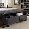 Baxton Studio Hannah Grey Upholstered Button-Tufting Storage Ottoman Bench 128-7051 - alternate 6